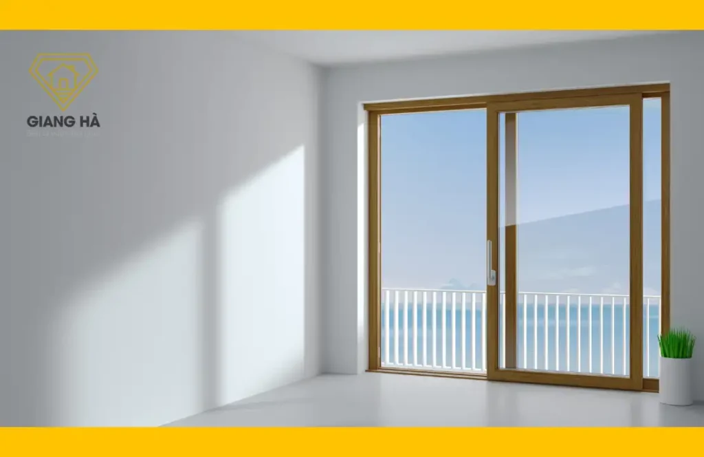 Mẫu cửa nhôm xếp trượt